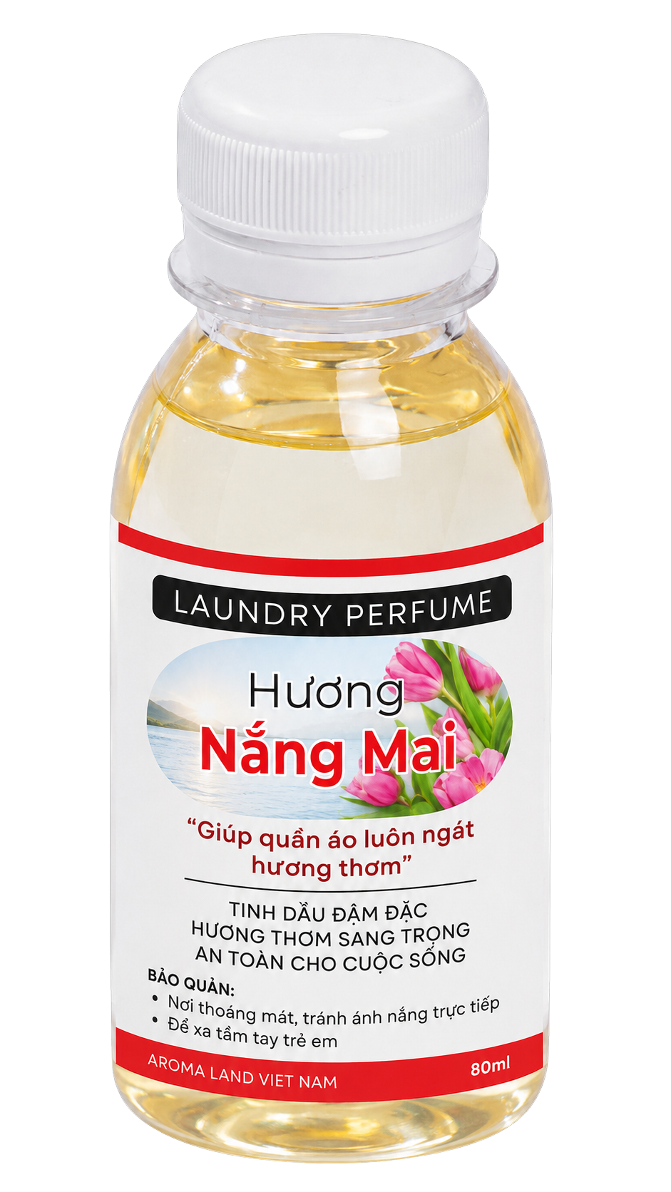 Tinh dầu giặt sấy mùi Nắng Mai AromaLand 80ml